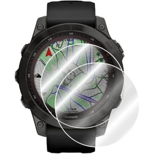 ExpressVaruhuset 2-PAK Garmin Fenix 7 hærdet glas 0,2 mm 9H 2,5D Transparent