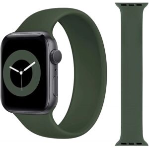 ExpressVaruhuset Elastisk sportsarmbånd Apple Watch 38/40/41 mm - Mørkegrøn Green Small