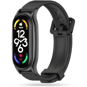 ExpressVaruhuset Xiaomi Mi Smart Band 6/5/4/3 Stilfuldt Silikone Armbånd Walkr Svart