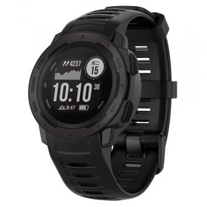 ExpressVaruhuset Garmin Instinct Stilfuld silikone armbåndsløber Black