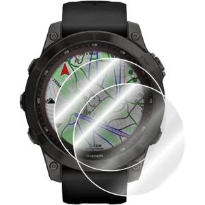 ExpressVaruhuset 2-PACK Garmin Fenix 7X hærdet glas 0,2 mm 9H 2,5D Transparent