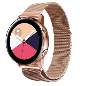 ExpressVaruhuset Samsung Galaxy Active Armbånd Milanese Loop Rose Gold Black