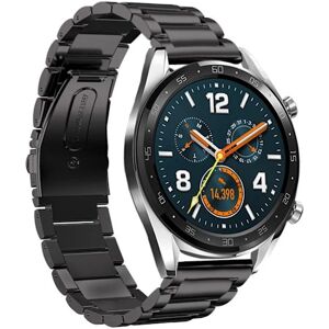 Metalarmbånd Huawei Watch GT/GT 2 46mm/GT 2 Pro Sort