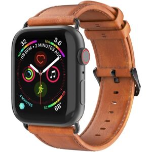 Dux Ducis Læderarmbånd Apple Watch 45mm Series 9 Cognac