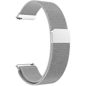 Milanese Loop Armbånd Garmin Vivoactive 3/Venu/Venu 2 Plus Sølv