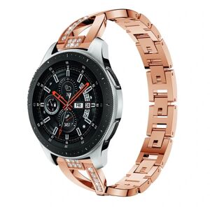 Rhinestone Crystal Armbånd Samsung Galaxy Watch 46mm Rose Gold