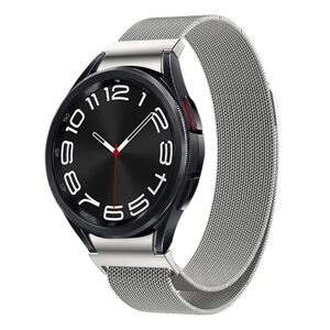 Full Fit Milanese Armbånd Samsung Galaxy Watch 6 44mm Sølv