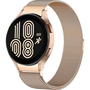 Metalrem kompatibel med Samsung Galaxy Watch 4 (40/44 mm)/ur 4 Classic (42/46 mm)/ur 5 (40/44 mm)/ur 5 Pro (45 mm), 20 mm rustfrit stål Magn