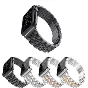 SKALO metal armbånd 5-link Apple Watch 42/44/45/49mm - Vælg farv Pink gold