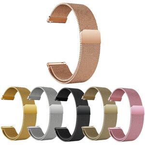 SKALO Milanese Loop til Amazfit GTS 4 Mini - Vælg farve Pink gold