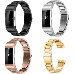 SKALO Link armbånd til Fitbit Charge 3/4 - Vælg farve Gold