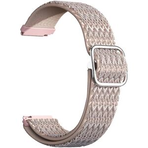 Ur Elastisk Justerbar Nylon 20 mm Smartwatch Band Erstatning Kompatibel Samsung Galaxy Watch 3/4/4 Classic/Active/Active 2/Gear Sport Pink