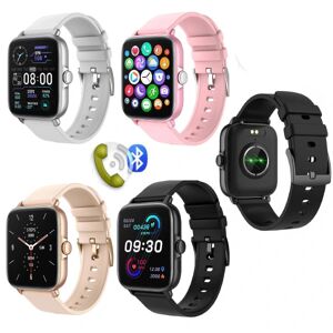 Smart Klocka Stilfuldt Smart Watch med BT Call O Full HD Pink