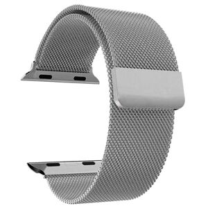 Leman Stålled til Apple Watch 42mm Silver