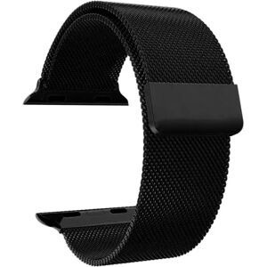 Leman Stålled til Apple Watch 42mm Svart