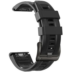 Til Garmin Approach S60 22mm Silikone Sport Pure Color Watch Band MHH Black