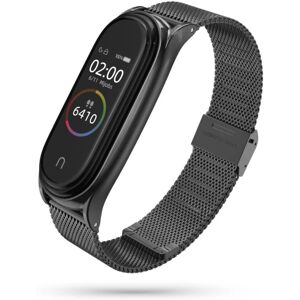 Tech-Protect Milaneseband Xiaomi Mi Smart Band 5 - Sort Black