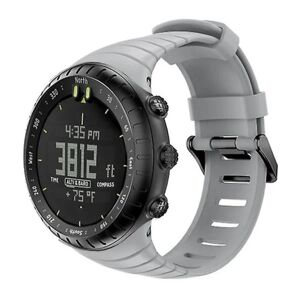 Smart Watch Silikone urbånd til Suunto Core ILB Grey