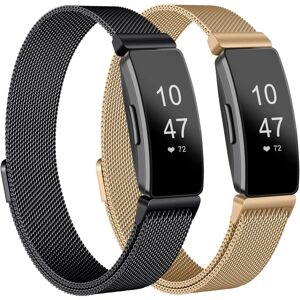 AVANA Metalbånd til Fitbit Inspire 2 & Fitbit Inspire HR & Inspire &