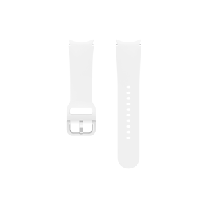 Samsung Galaxy Watch4 - Watch5 Sport Band (20mm, S/M), White
