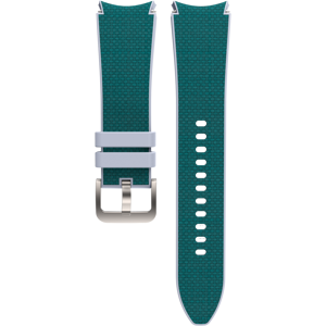 Samsung Galaxy Watch4 - Watch5 Hybrid Fabric Band, Green(Fabric) / Grey