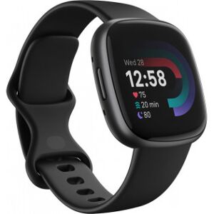 Fitbit Versa 4 Smartwatch, Black / Graphite