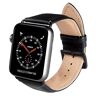 Buffalo Apple Watch Rem - Læder - 42-49 Mm - Sort