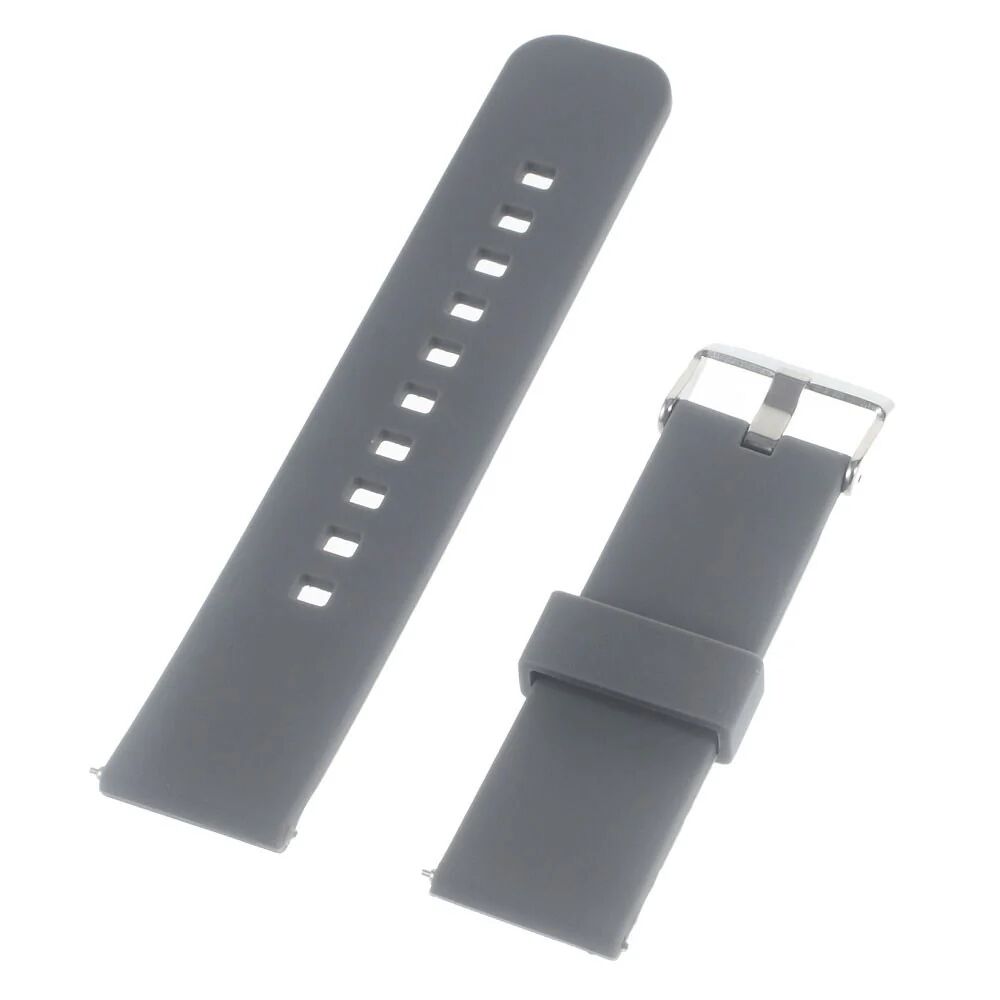 MOBILCOVERS.DK Universal Silicone Watchband (22mm) - Grå