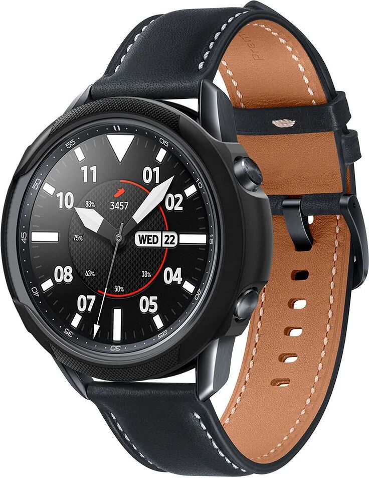 Spigen Samsung Galaxy Watch 3 (45mm) Spigen Liquid Air Cover - Sort