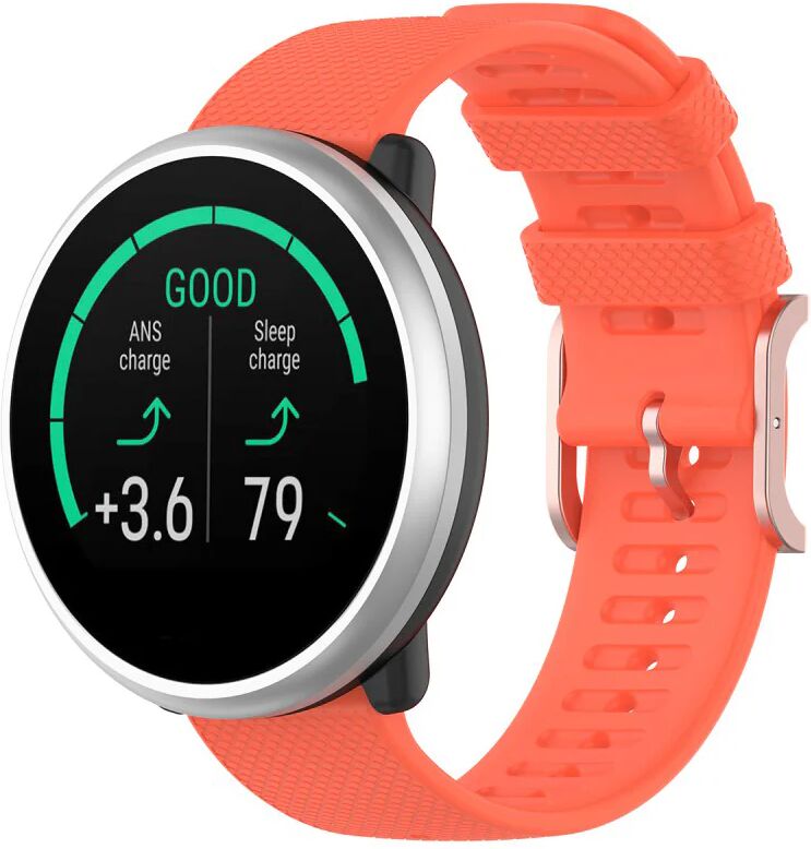 MOBILCOVERS.DK Smartwatch Silikone Rem (20mm) Ternet - Orange