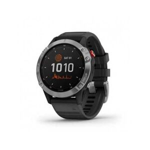 Smartwatch Garmin Gps Fenix 6 Solar Plata Negro 010-02410-00