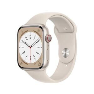 Apple Watch Series 8 GPS + Cellular 45mm Aluminio Blanco (MNK73TY/A)