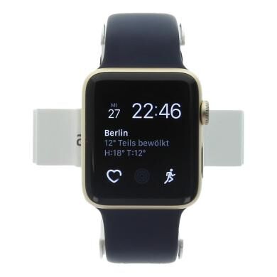 Apple Watch Series 2 aluminio dorado 42mm con pulsera deportiva azul noche aluminio dorado - Reacondicionado: buen estado   30 meses de garantía