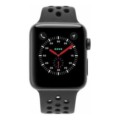 Apple Watch Series 3 aluminio gris 42mm con Nike pulsera deportiva antracita / negro (GPS + Cellular) aluminio gris - Reacondicionado: muy bueno   30
