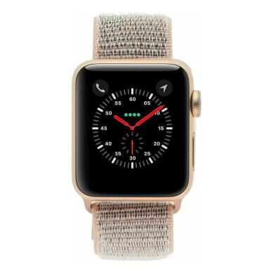 Apple Watch Series 3 aluminio dorado 38mm con pulsera deportiva Loop rosa arena (GPS + Cellular) aluminio dorado - Reacondicionado: muy bueno   30