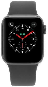 Apple Watch Series 4 aluminio gris 40mm con pulsera deportiva negro (GPS) aluminio gris - Reacondicionado: muy bueno   30 meses de garantía   Envío