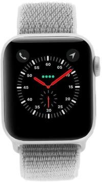 Apple Watch Series 4 aluminio plateado 40mm con pulsera deportiva Loop gris shell (GPS) aluminio plateado - Reacondicionado: buen estado   30 meses de