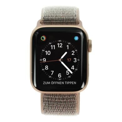 Apple Watch Series 4 aluminio dorado 40mm con pulsera deportiva Loop rosa arena (GPS+Cellular) aluminio dorado - Reacondicionado: buen estado   30