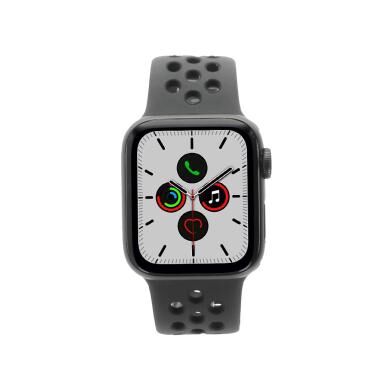 Apple Watch Series 5 Nike+ aluminio gris 40mm con pulsera deportiva negro (GPS + Cellular) gris - Reacondicionado: como nuevo   30 meses de garantía
