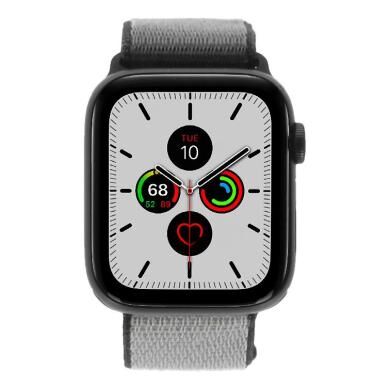 Apple Watch Series 5 aluminio gris 44mm con pulsera deportiva Loop gris hierro (GPS) gris - Reacondicionado: muy bueno   30 meses de garantía   Envío