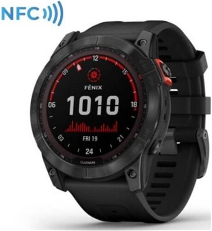 Garmin 753759278212 fenix 7x solar smartwatch fénix 7x solar/ notificaciones/ frecuencia cardíaca/ gps/