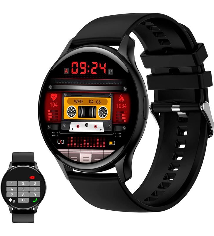 Ksix bxsw16n smartwatch core amoled negro relojes pulseras