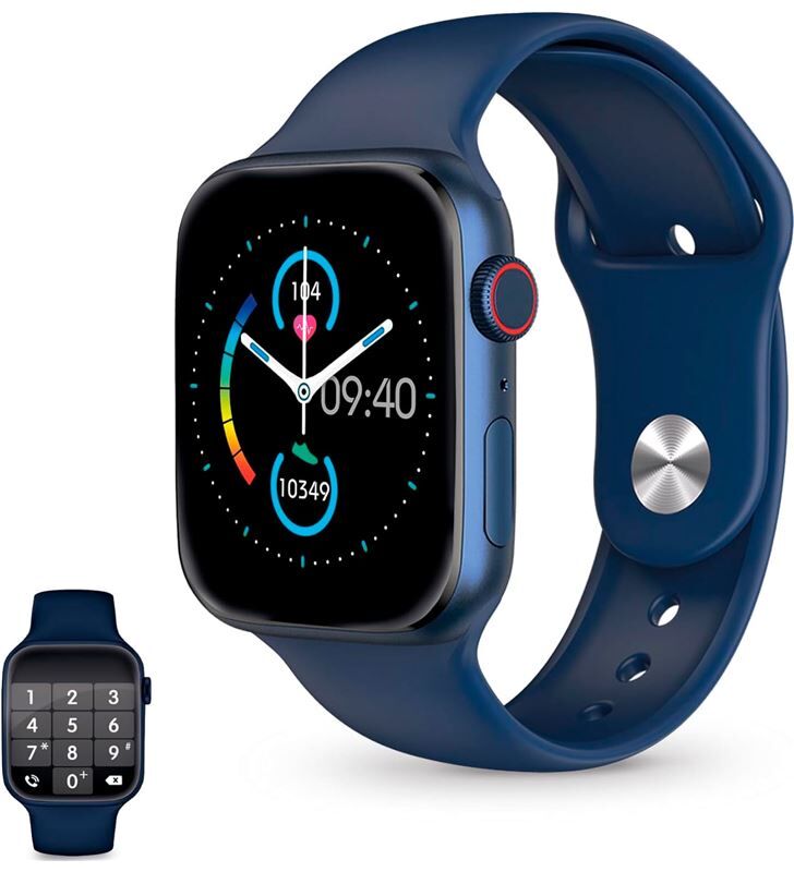 Ksix bxsw17a smartwatch urban 4 azul relojes pulseras
