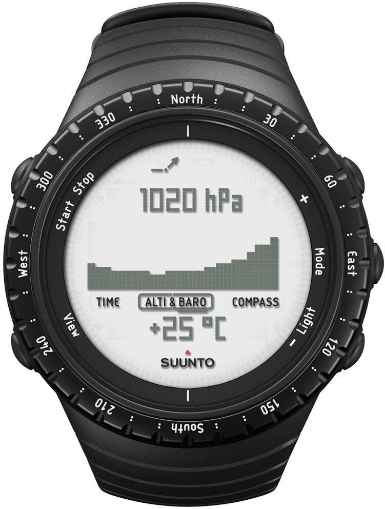 Suunto regular black pulsómetros con gps Negro (UNICA)