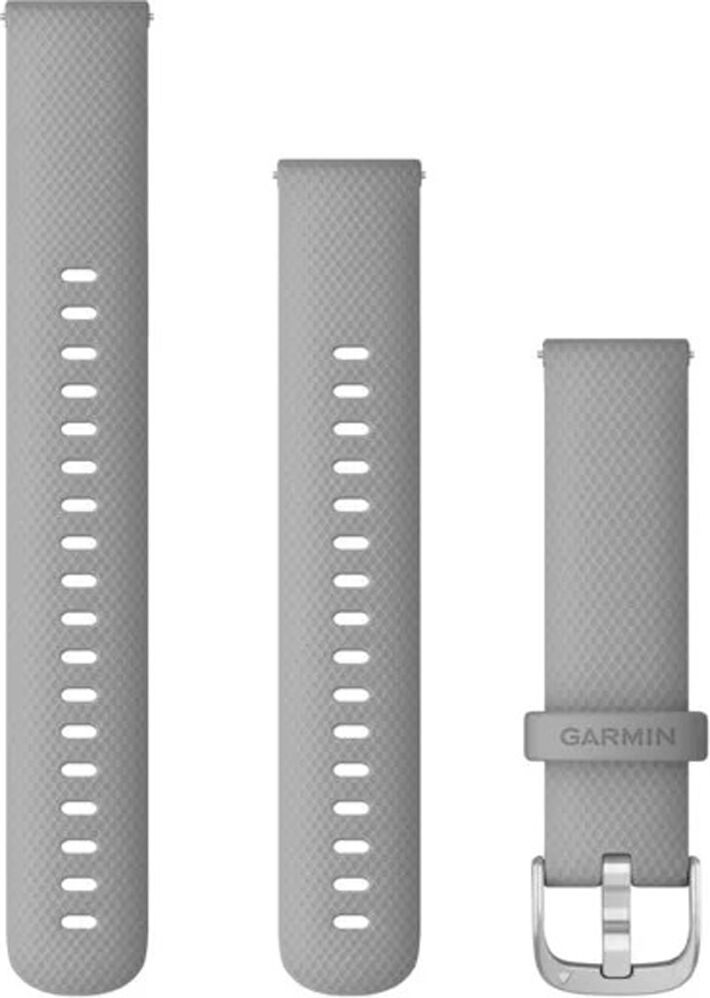 Garmin correa vivoactive 4s gris plata 18mm correas de relojes deportivos Plata (UNICA)