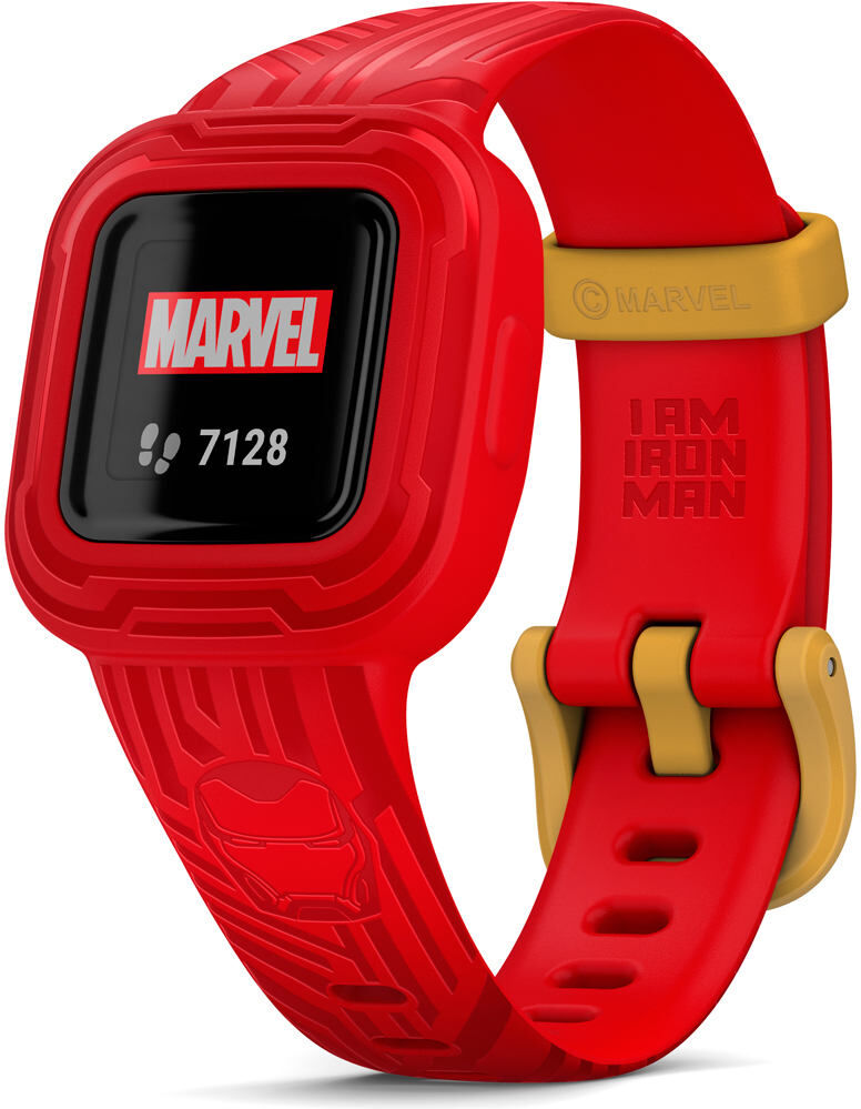 Garmin Pulsera de actividad vivofit jr3, iron man