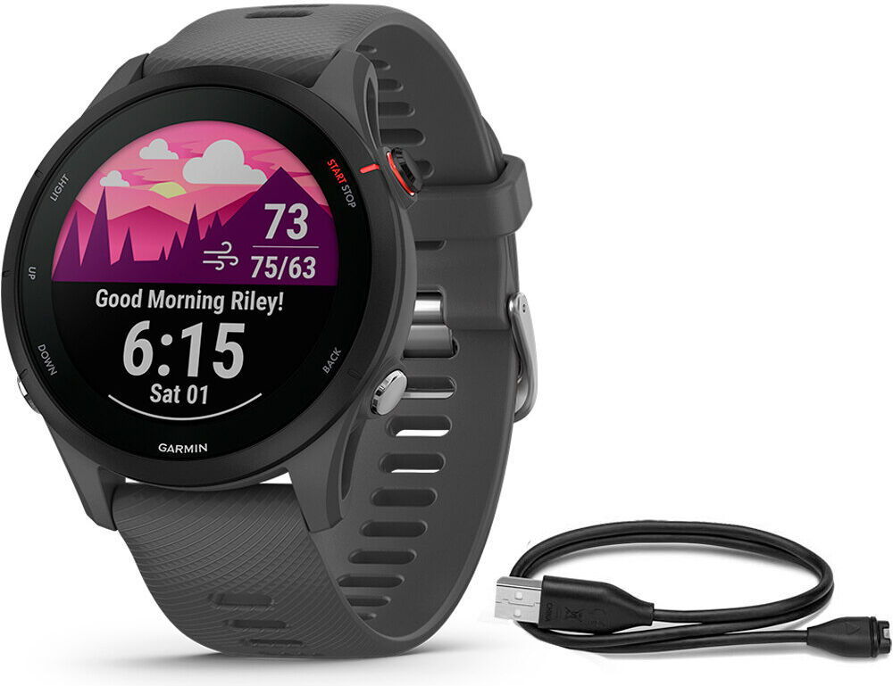 Garmin forerunner 255 gris pulsómetros con gps Gris (UNICA)