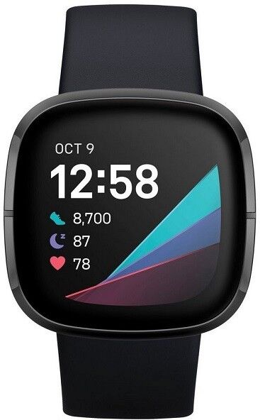 Smartwatch Fitbit Sense Negro