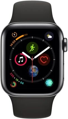 Apple Watch Series 4 Cellular 40mm deportivo acero, negro