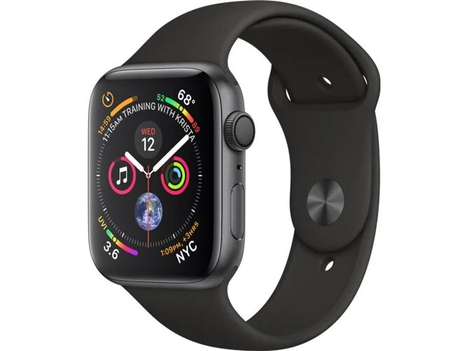 Apple Watch Series 4 44mm deportivo gris espacial, negro